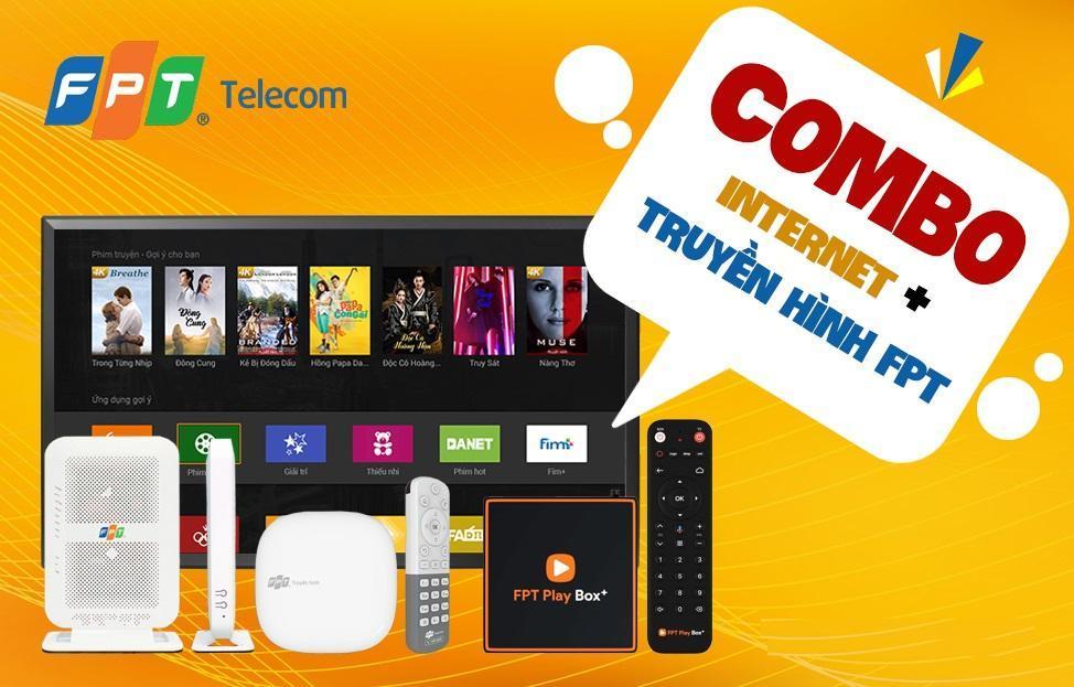 Combo internet truyền hình FPT với rất nhiều ưu điểm nổi bật