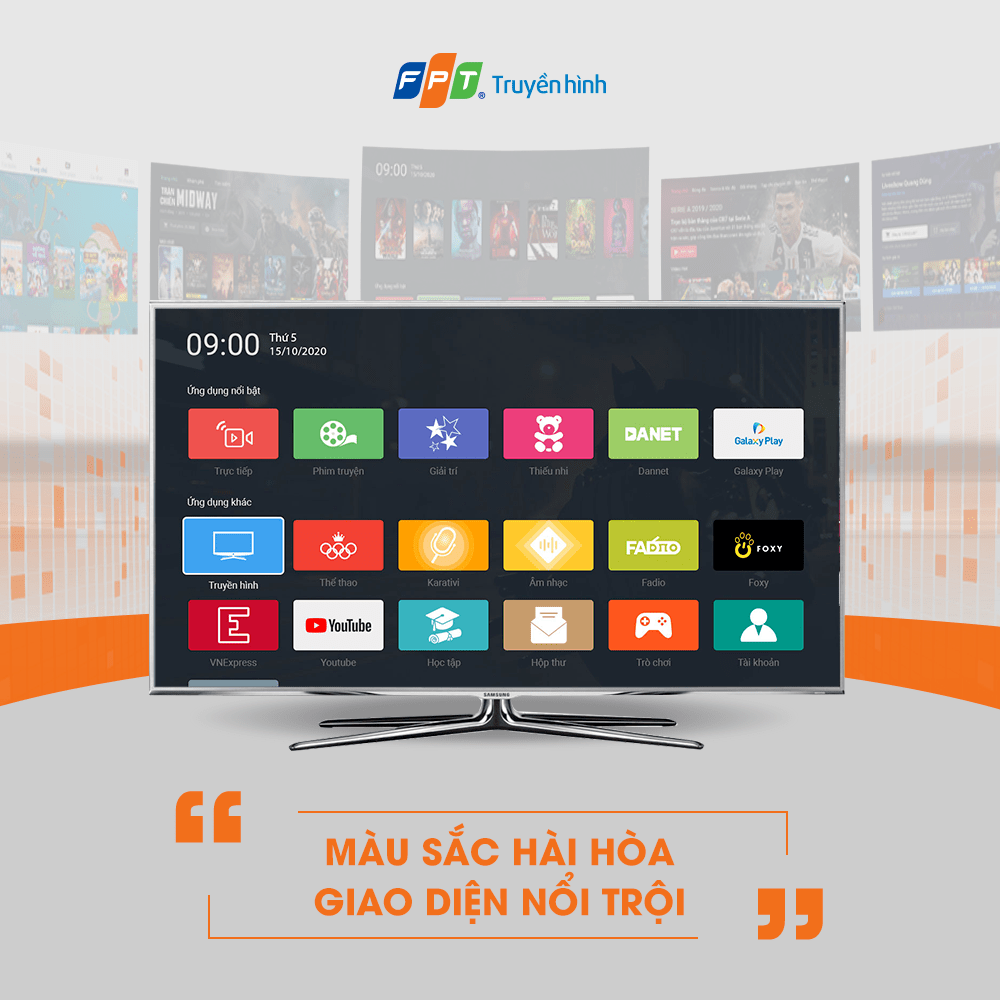 Lắp truyền hình FPT - Bước vào thế giới giải trí không giới hạn