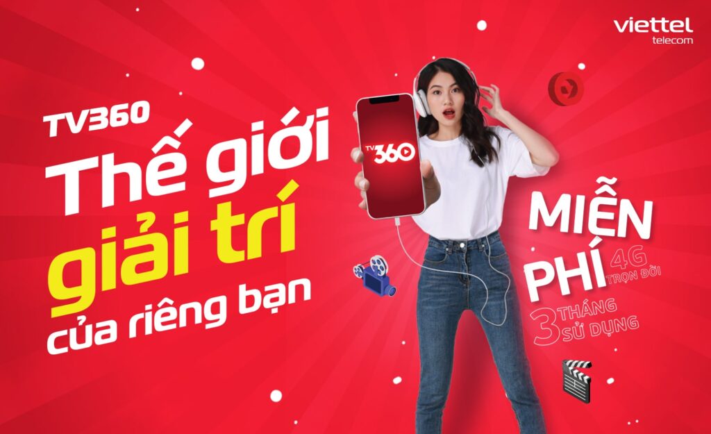 Truyền hình Viettel TV360 có giá cước cạnh tranh, nội dung đa dạng